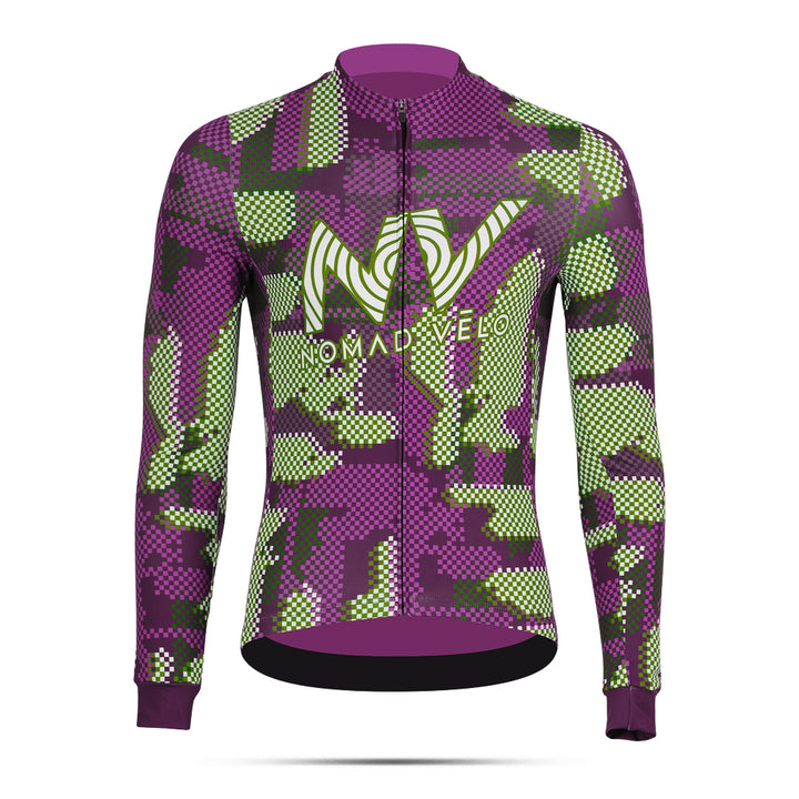 Purple Techwave Long Sleeve Aero Jersey