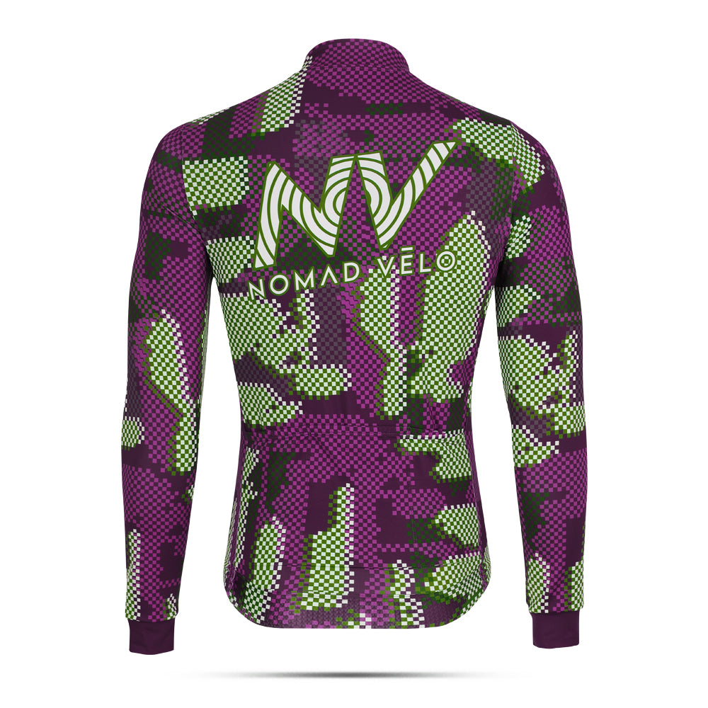 Purple Techwave Long Sleeve Aero Jersey
