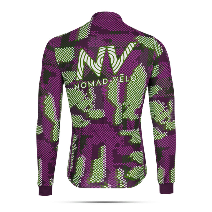 Purple Techwave Long Sleeve Aero Jersey