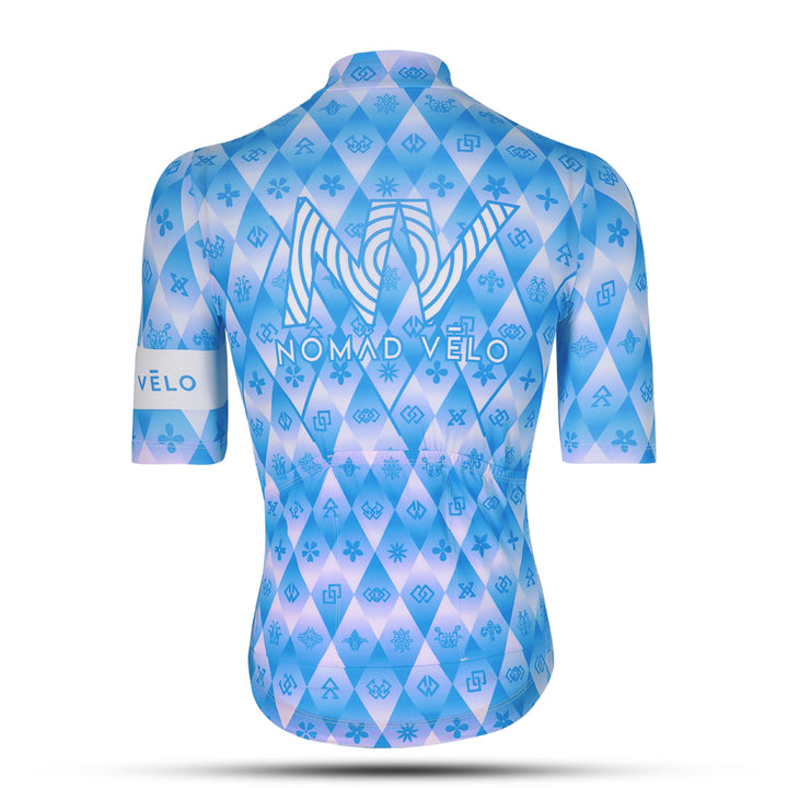 Blue Pro Fit Jersey for High-Performance Road Cycling - Royal Jersey