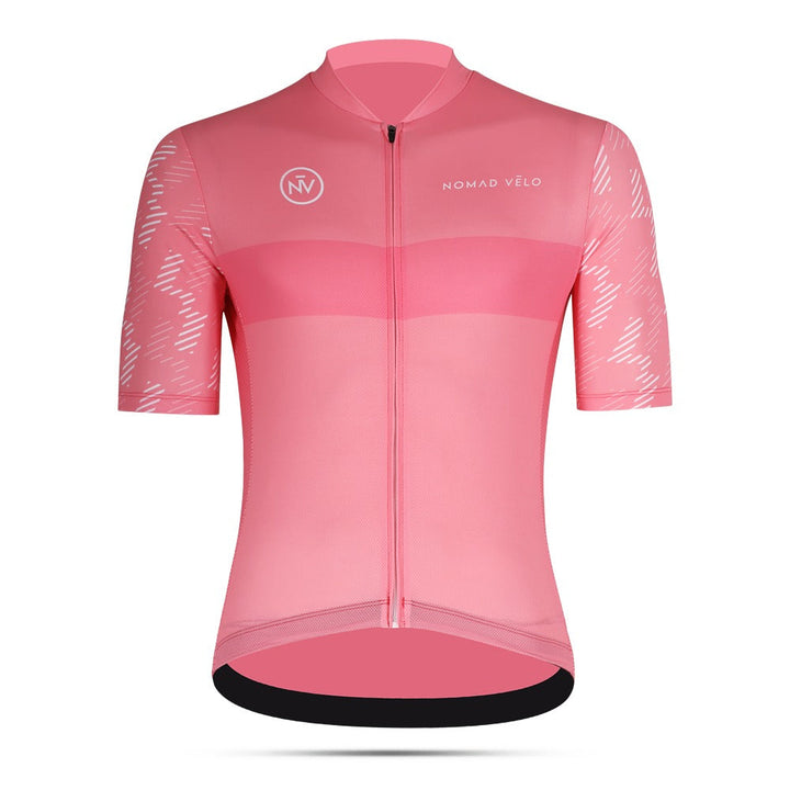 Aero Race Fit Bike Jersey for Hot Weather Performance – Bubblegum Jersey