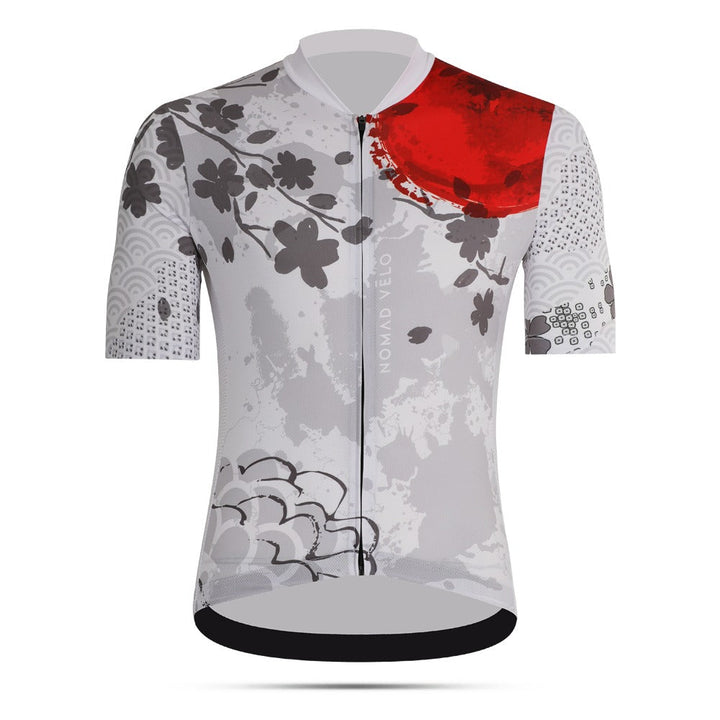 Pro Fit Cycling Jersey with Bold Striped Look – Tiger Jersey