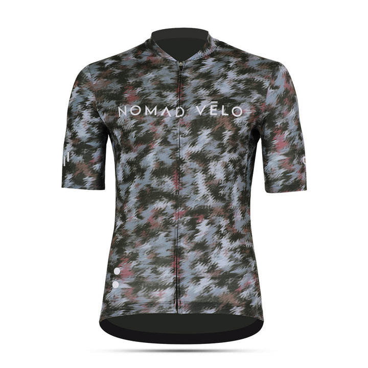 Optical Print Road Cycling Jersey for Impact – Distorsion Jersey