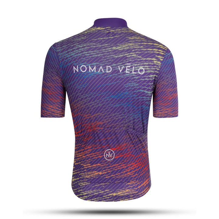 Colorful Aero Fit Cycling Jersey for Fast Summer Rides – Spectrum Jersey