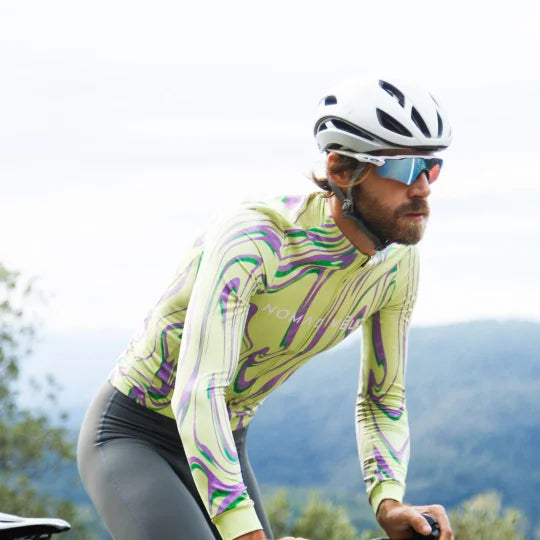 Yellow Neon Ember Long Sleeve Jersey - Neon Ember