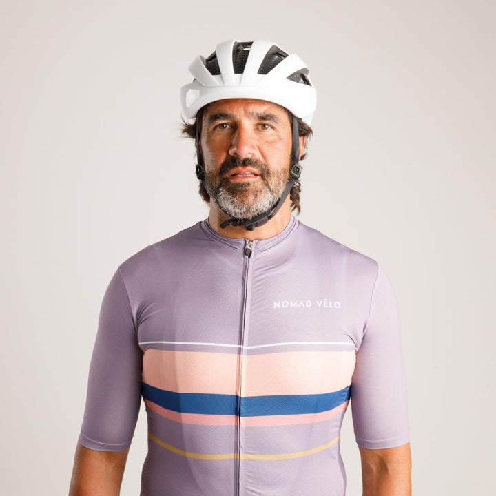 Classic Purple Cycling Jersey with Pro Fit – Classic Jersey Purple