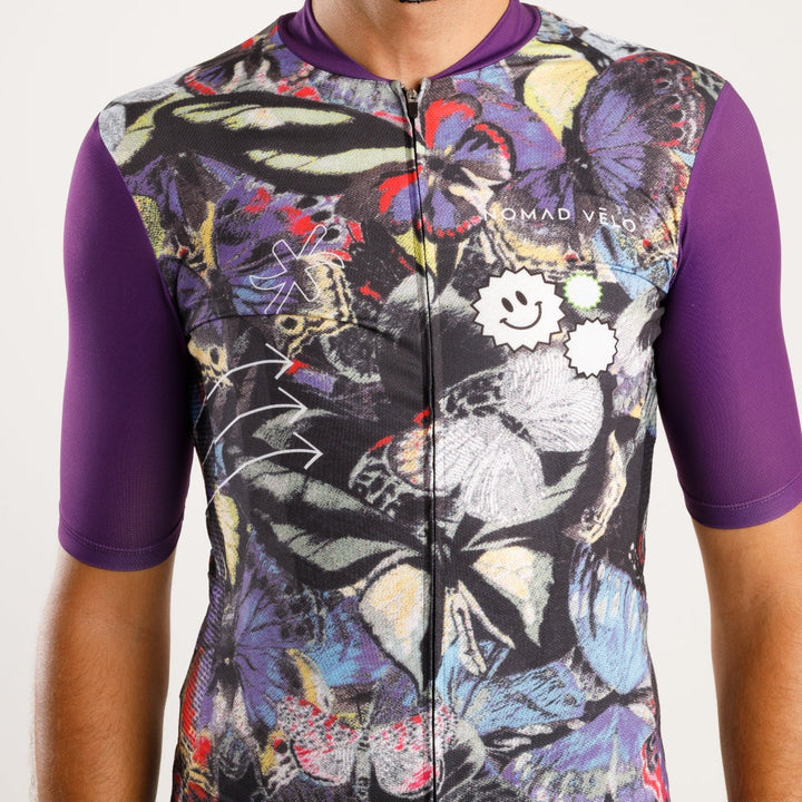 Star Pattern Aero Cycling Jersey with Bold Vibe – Cosmik Jersey