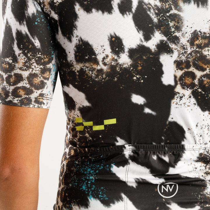 Bold Animal Pattern Jersey with Aero Road Fit – Animal Print Jersey