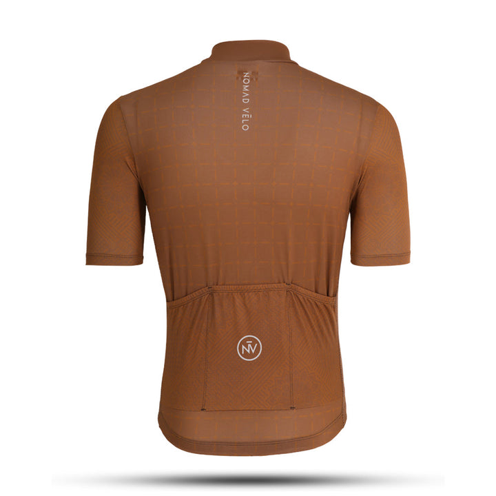 Neutral Aero Cycling Jersey for Warm Weather Comfort – Camel Jersey