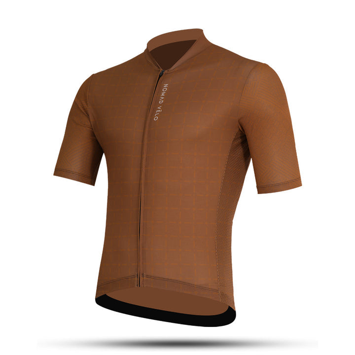 Neutral Aero Cycling Jersey for Warm Weather Comfort – Camel Jersey
