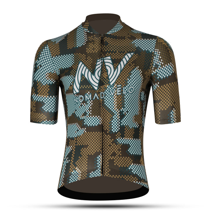Khaki Pro Cycling Jersey for Fast Rides - Techwave Aero Jersey