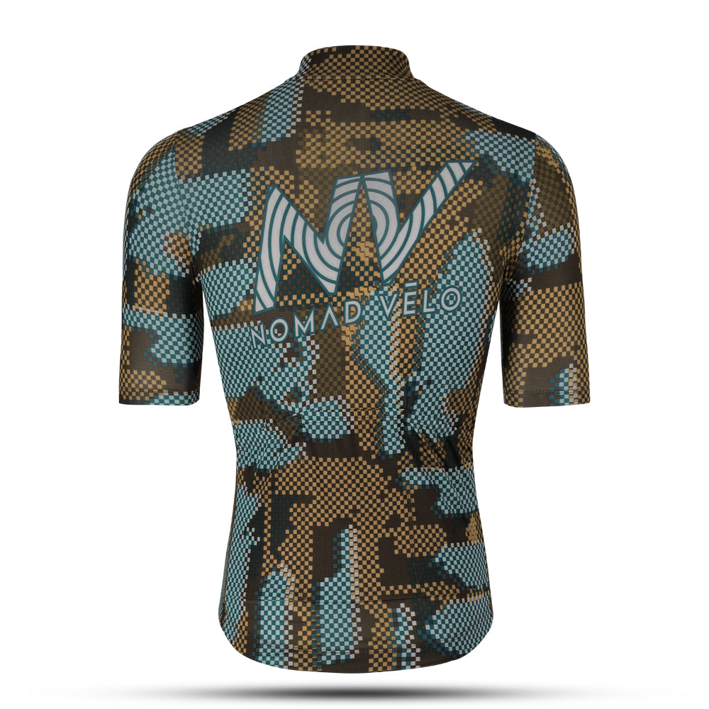 Khaki Pro Cycling Jersey for Fast Rides - Techwave Aero Jersey