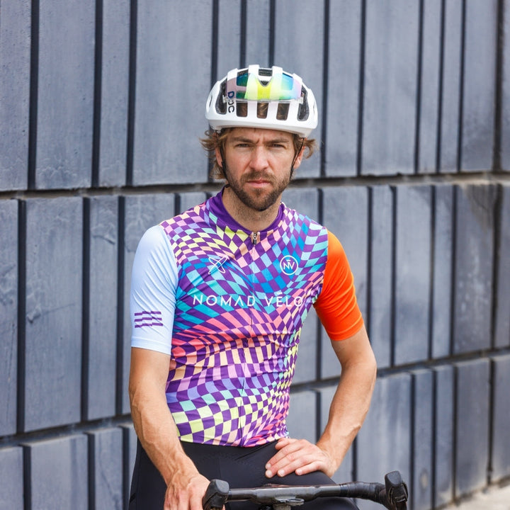 Spiral Graphic Cycling Jersey with Aero Fit – Spiral Jersey