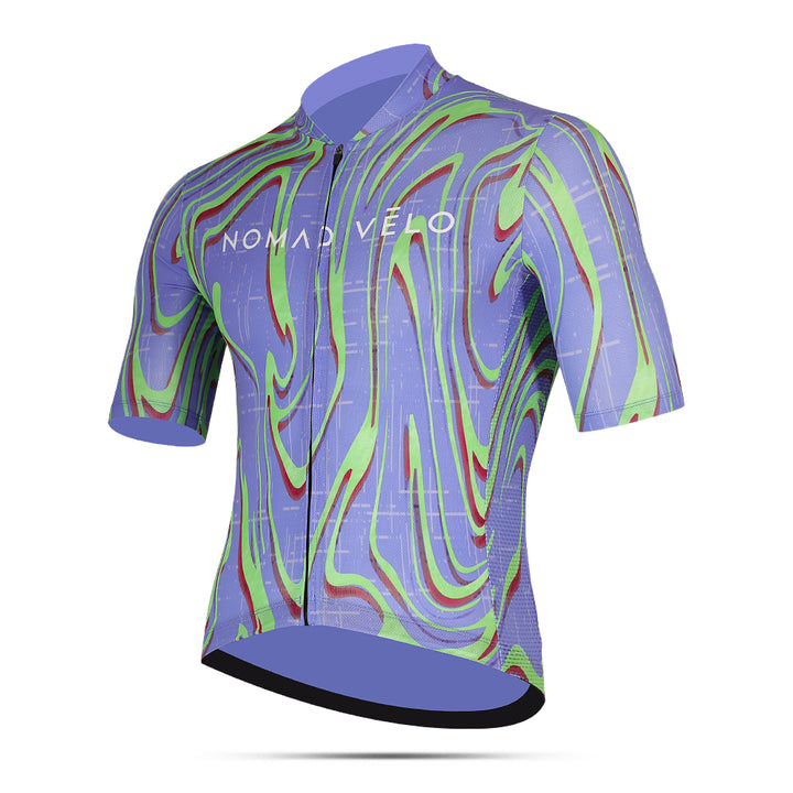 Purple Pro Cycling Neon Ember Jersey