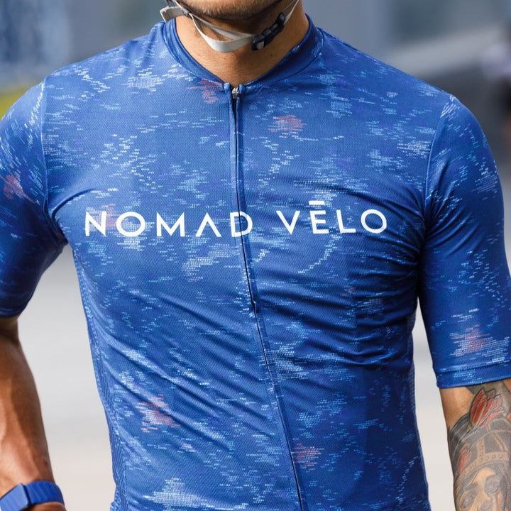 Ocean Blue Cycling Jersey for Summer Road Days – Ocean Jersey