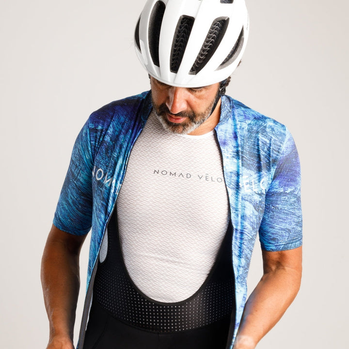Breathable White Cycling Base Layer for Summer – Nomad Base Layer White