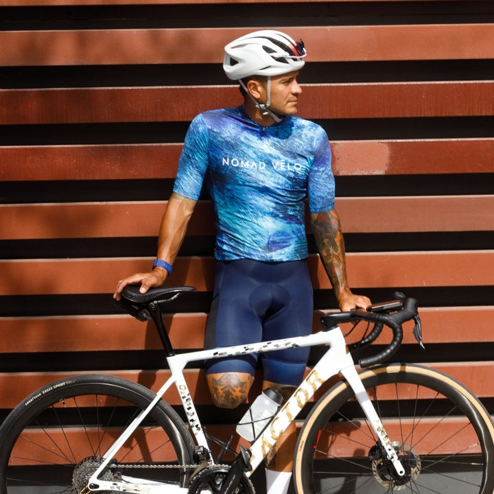 Race-Ready Navy Blue Cycling Bib Shorts – Nomad Bib Shorts Navy Blue