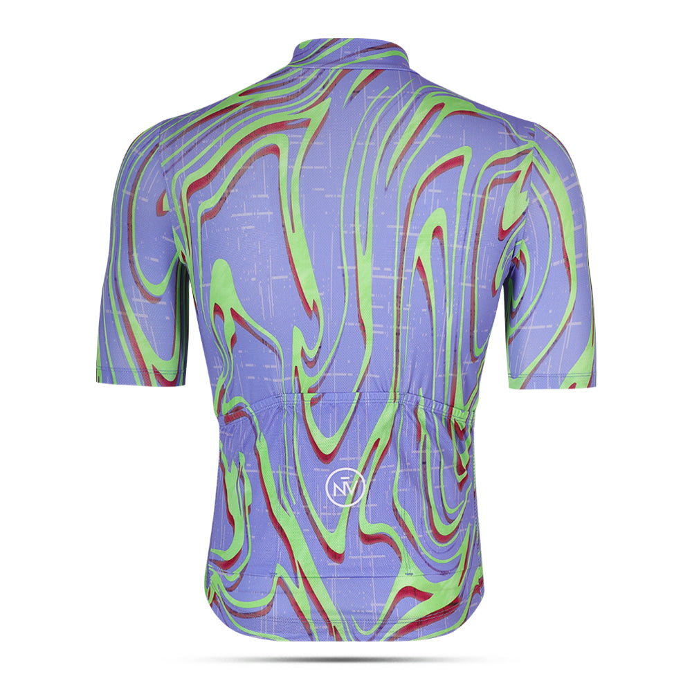 Purple Pro Cycling Neon Ember Jersey