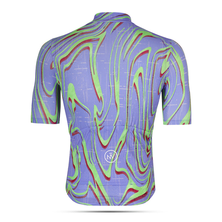 Purple Pro Cycling Neon Ember Jersey