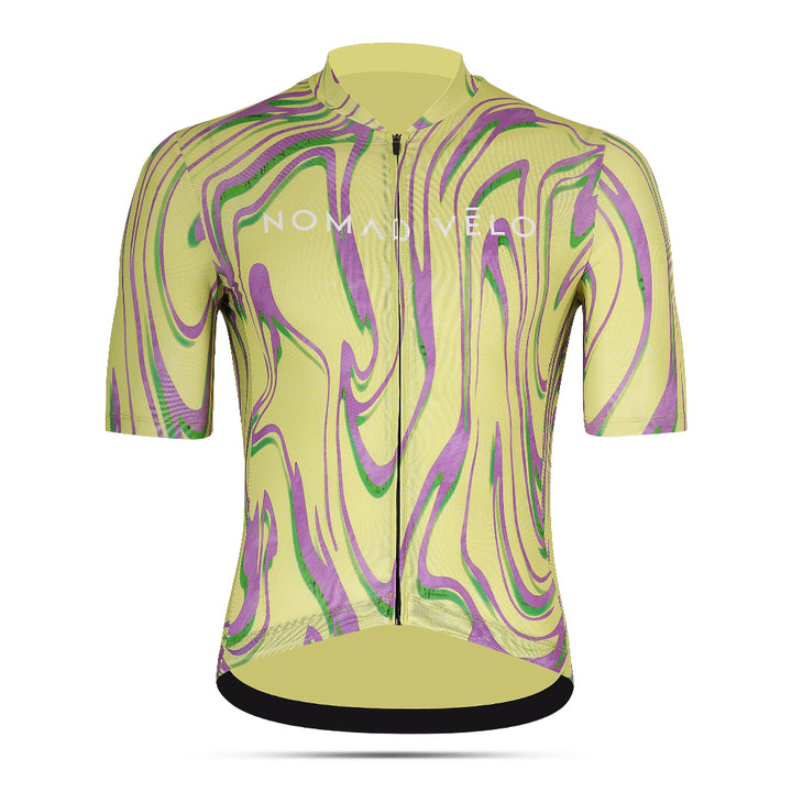 Yellow Pro Cycling Neon Ember Jersey