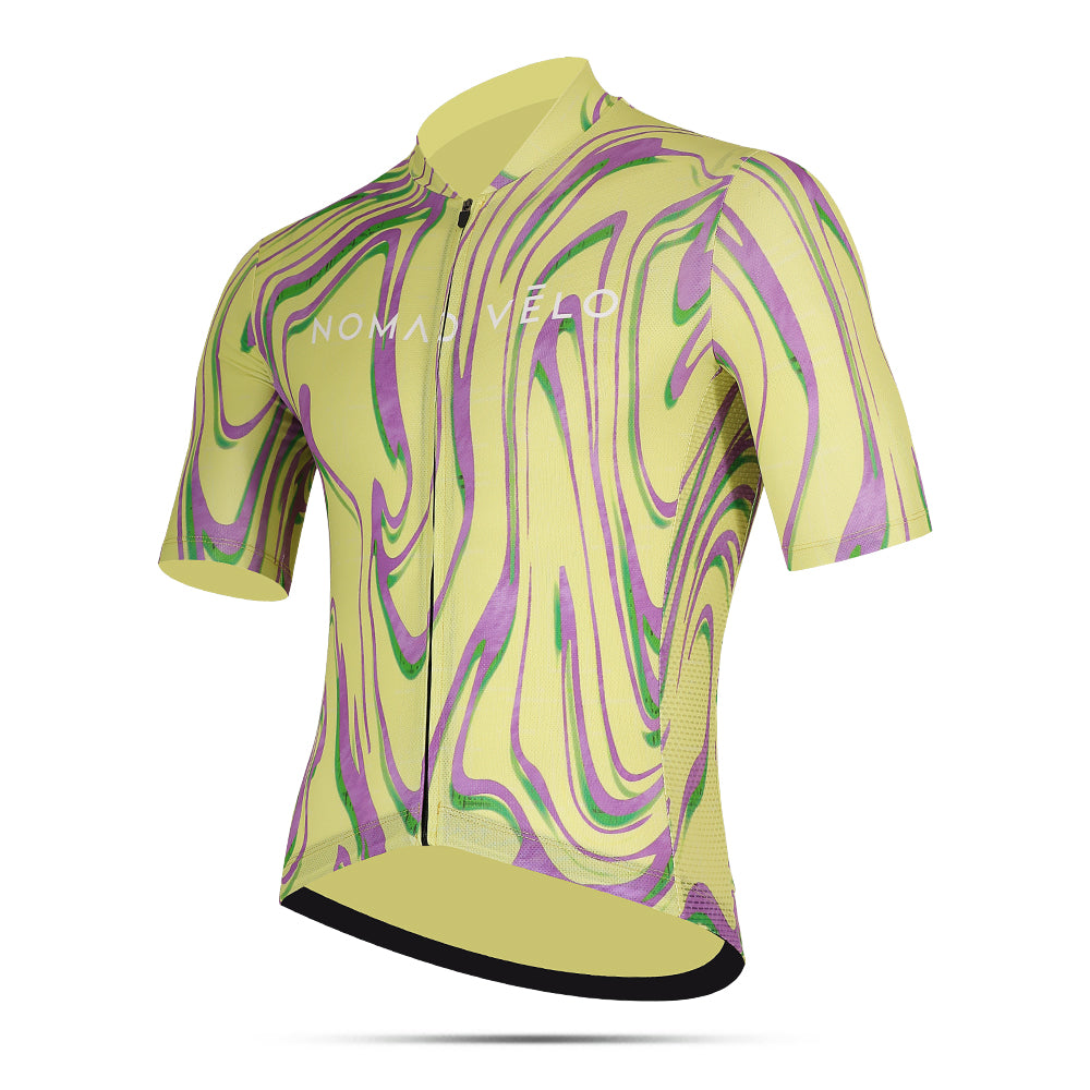 Yellow Pro Cycling Neon Ember Jersey
