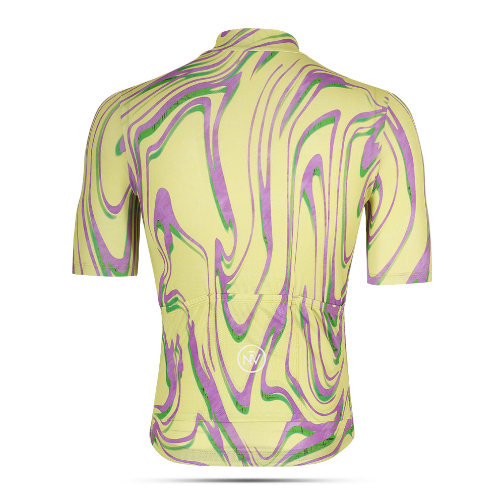 Yellow Pro Cycling Neon Ember Jersey