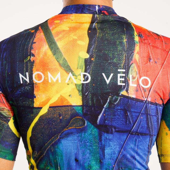 Artistic Cycling Jersey with Colorful Print – Artist Jersey