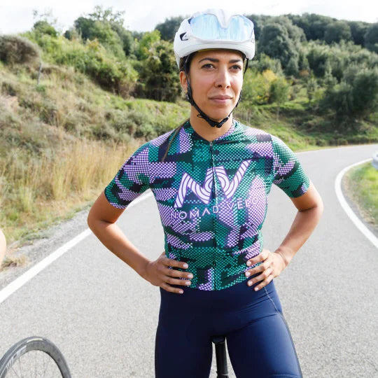 Green Pro Cycling Jersey for Fast Rides - Techwave Aero Jersey