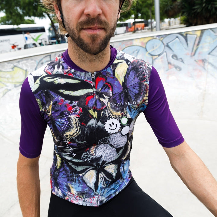 Star Pattern Aero Cycling Jersey with Bold Vibe – Cosmik Jersey