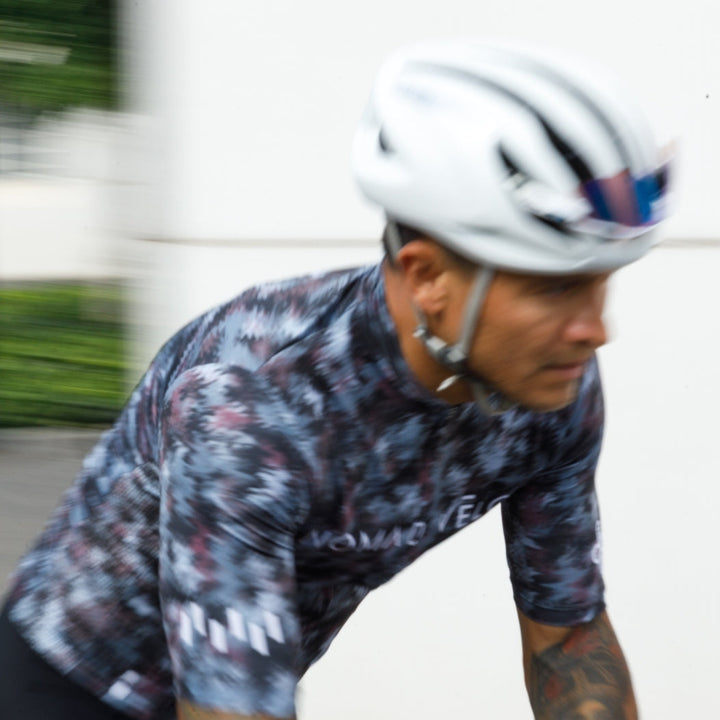 Optical Print Road Cycling Jersey for Impact – Distorsion Jersey