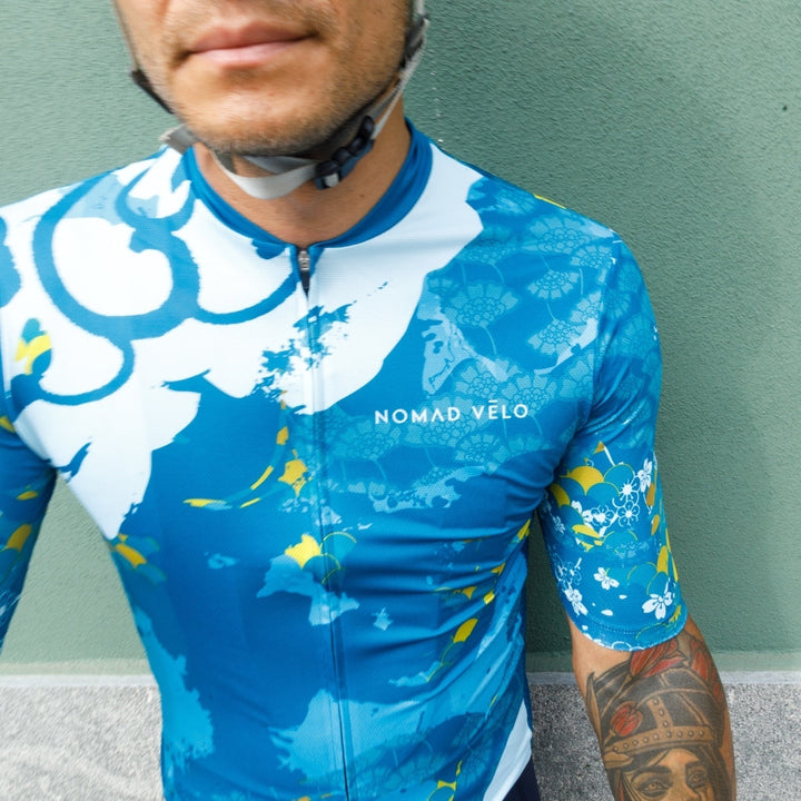 Sea-Inspired Aero Jersey for Coastal Rides – Mediterranean Jersey