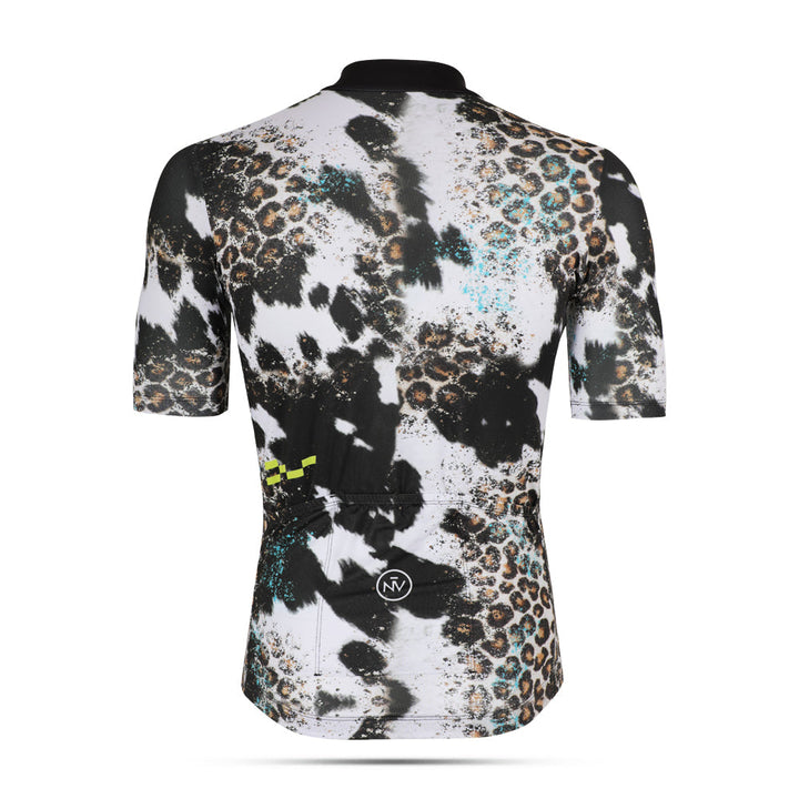 Bold Animal Pattern Jersey with Aero Road Fit – Animal Print Jersey