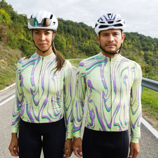 Yellow Neon Ember Long Sleeve Jersey - Neon Ember
