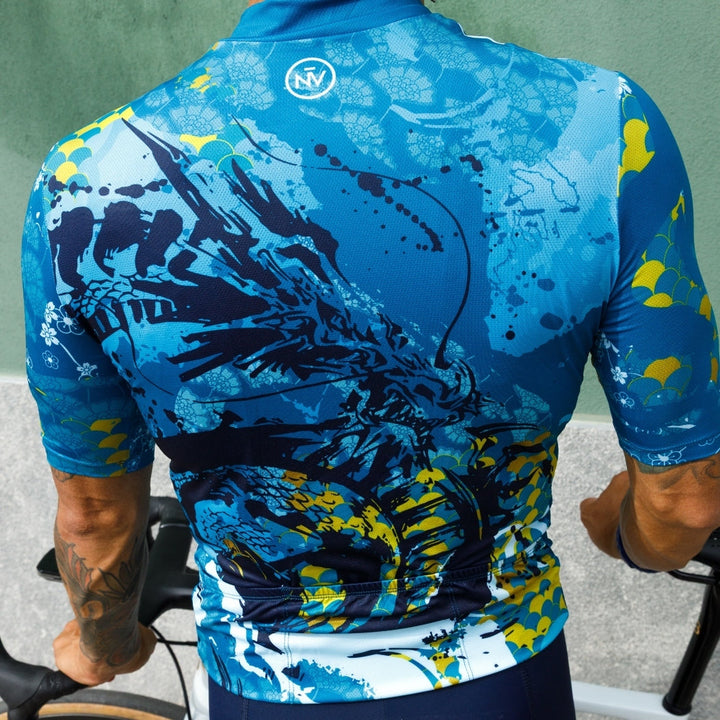 Sea-Inspired Aero Jersey for Coastal Rides – Mediterranean Jersey