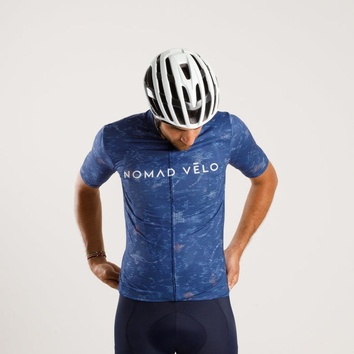 Ocean Blue Cycling Jersey for Summer Road Days – Ocean Jersey