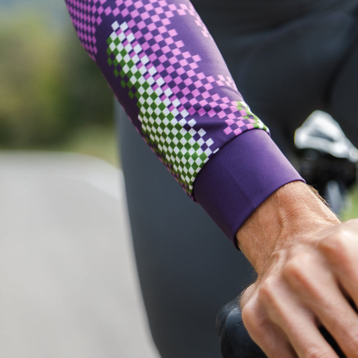Purple Techwave Long Sleeve Aero Jersey