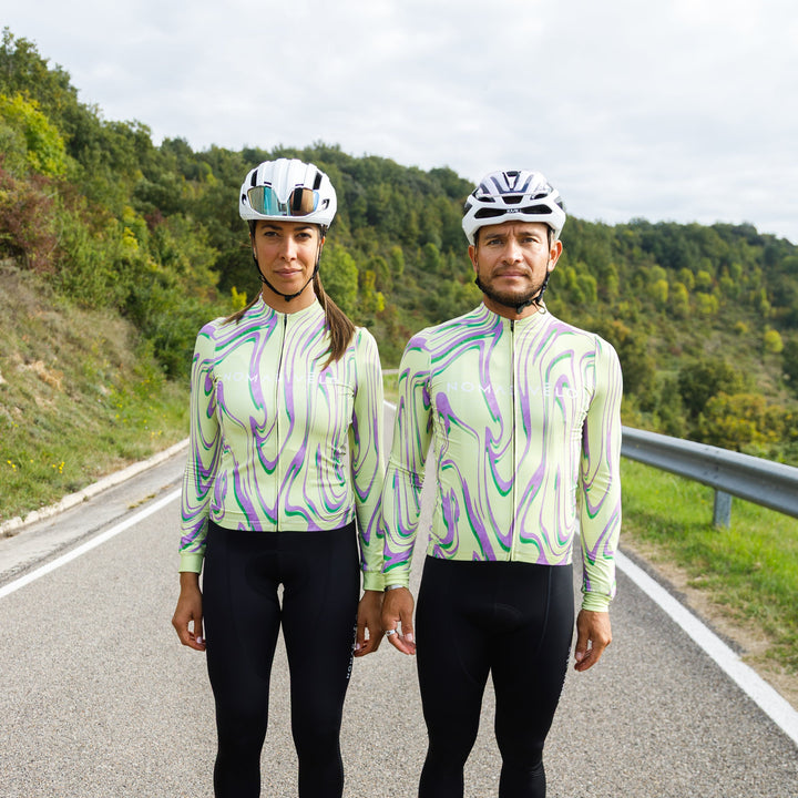 Yellow Neon Ember Long Sleeve Jersey - Neon Ember