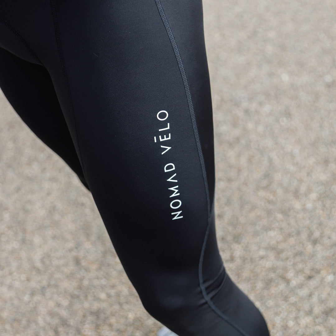 Black Cycling Bib Tights