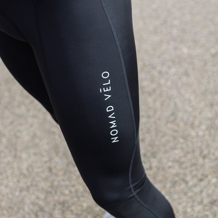 Black Cycling Bib Tights