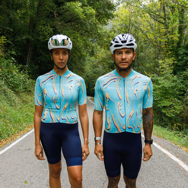 Green and Yellow Pro Cycling Neon Ember Jersey