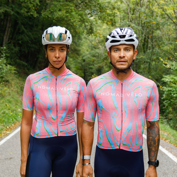 Pink Pro Cycling Neon Ember Jersey