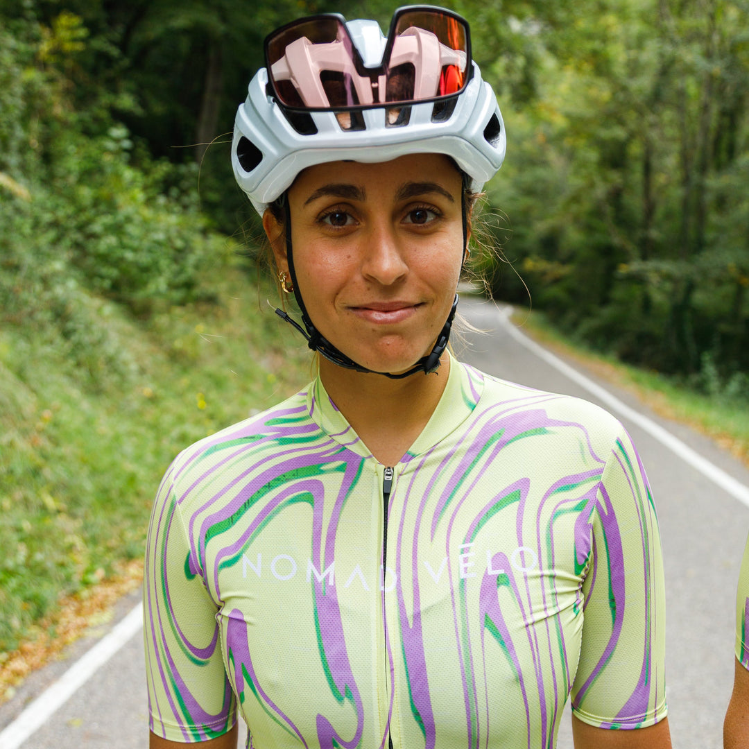 Yellow Pro Cycling Neon Ember Jersey