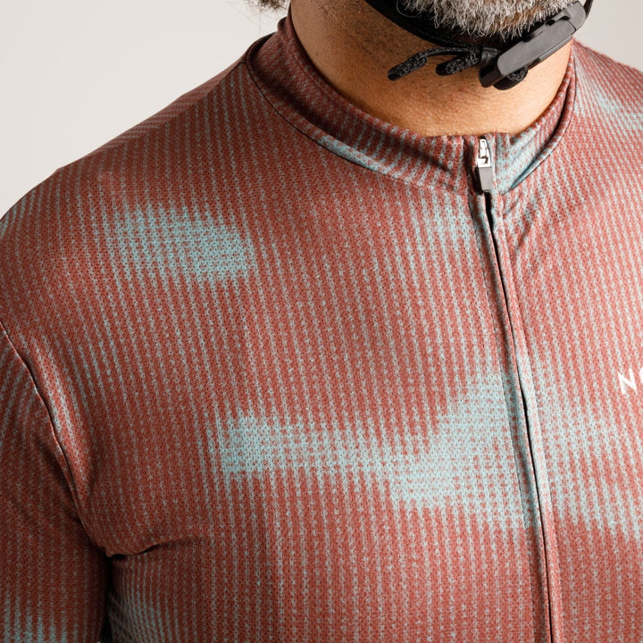 Lava-Inspired Cycling Jersey with Race Fit – Volcano Jersey