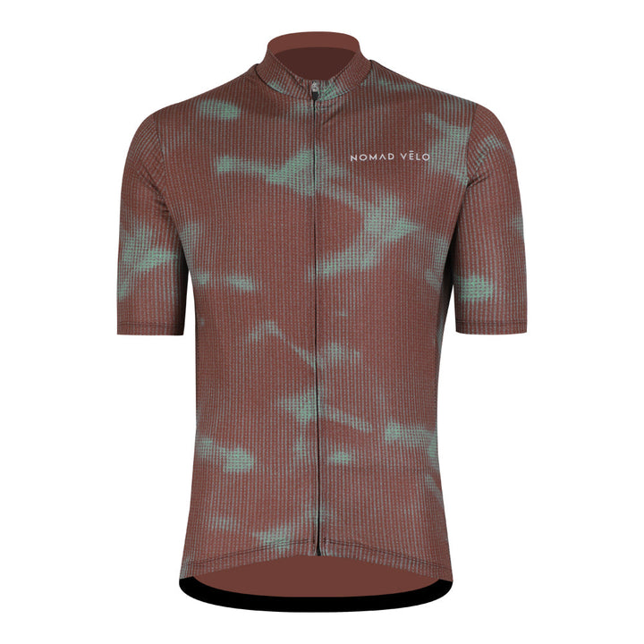 Lava-Inspired Cycling Jersey with Race Fit – Volcano Jersey