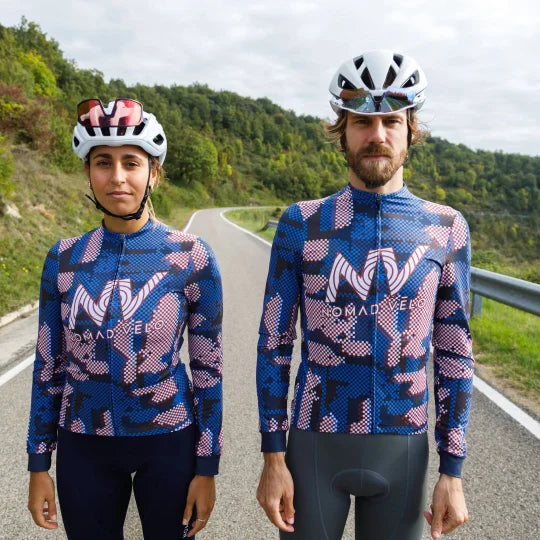 Blue Pro Cycling Jersey for Fast Rides - Techwave Aero Jersey