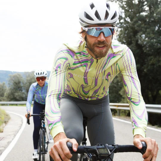 Yellow Neon Ember Long Sleeve Jersey - Neon Ember